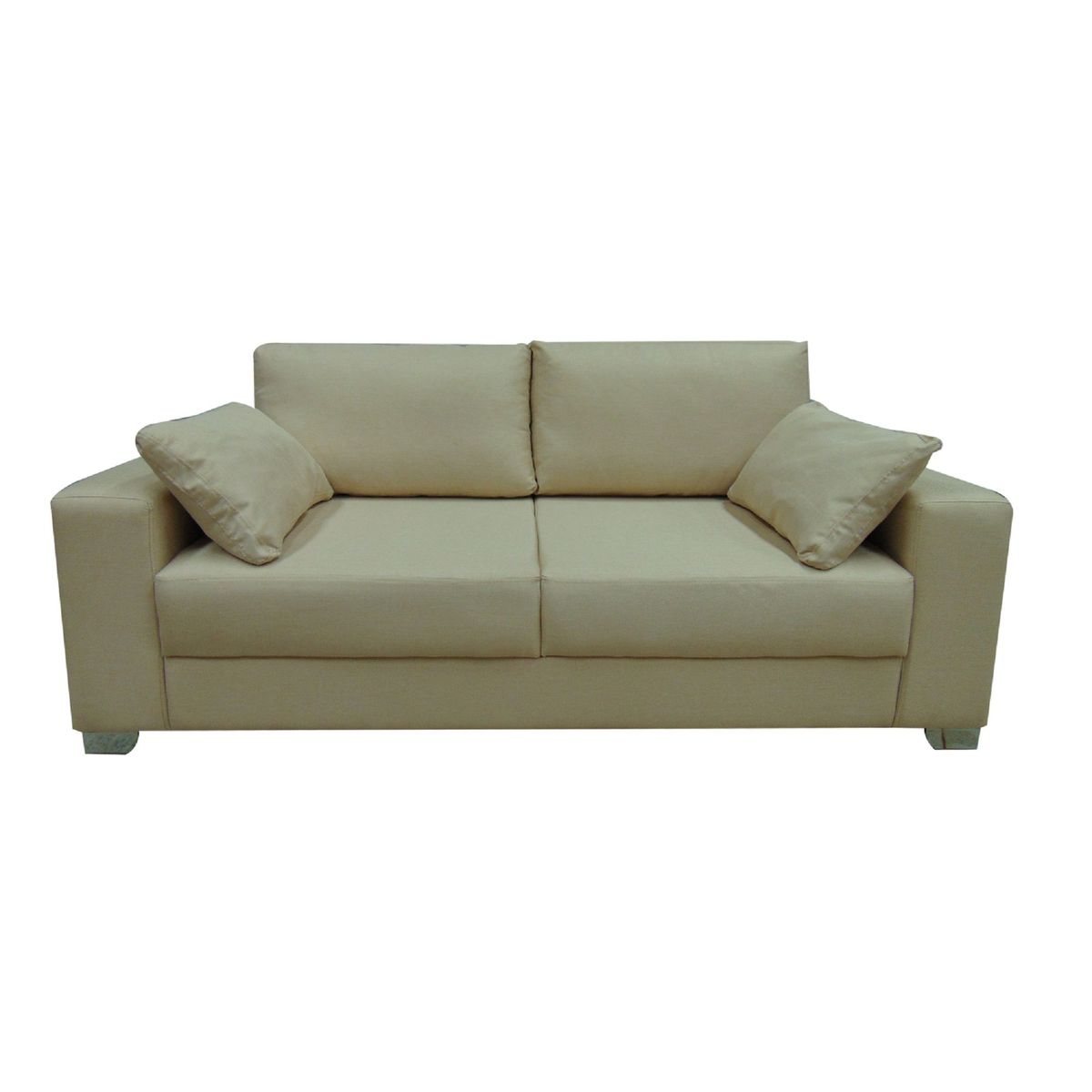 SOFA MARKET - Sofa Empire 2 Puestos Tela Beige