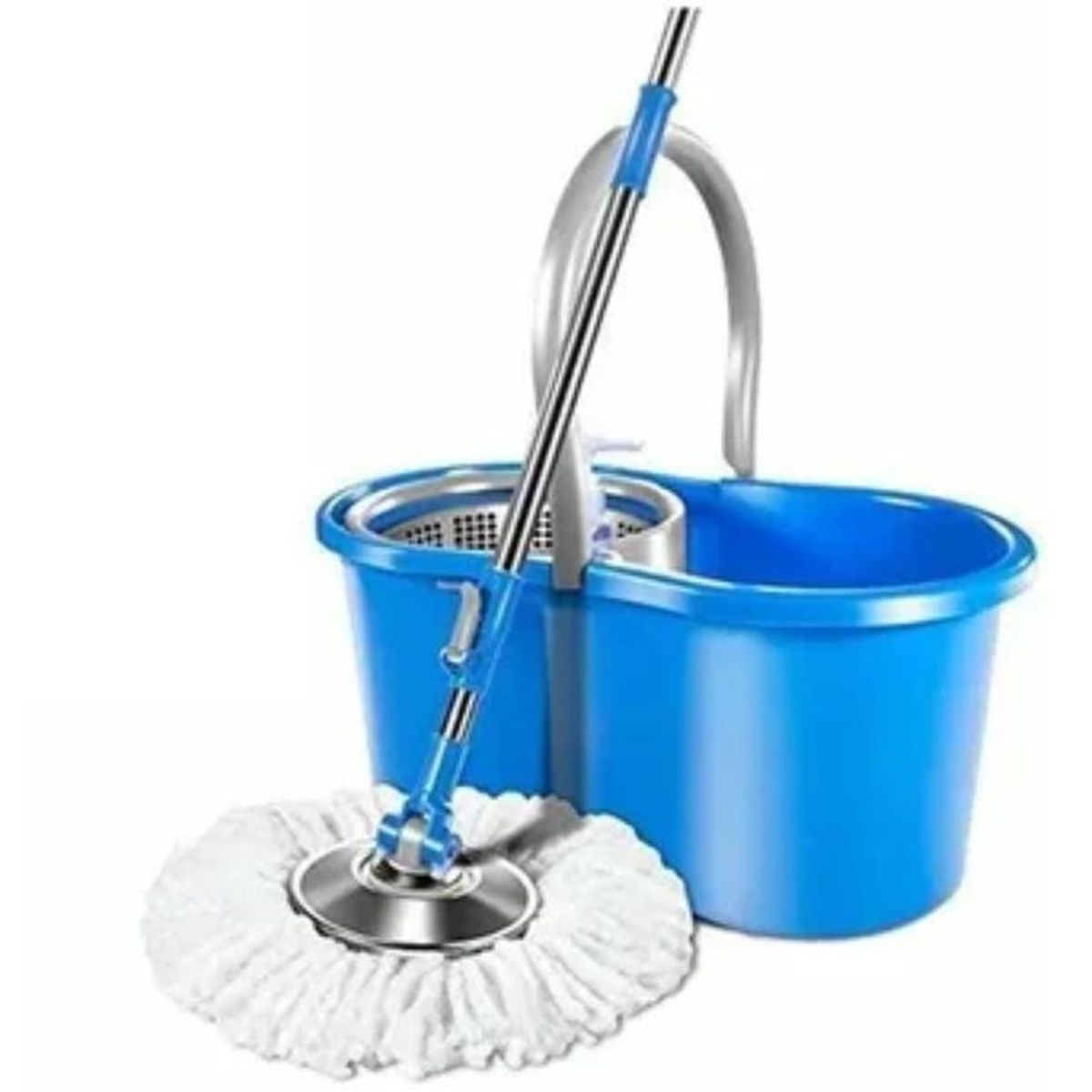 GENERICO - Trapeador Giratorio + Mopa Repuesto Multifuncional 360_.