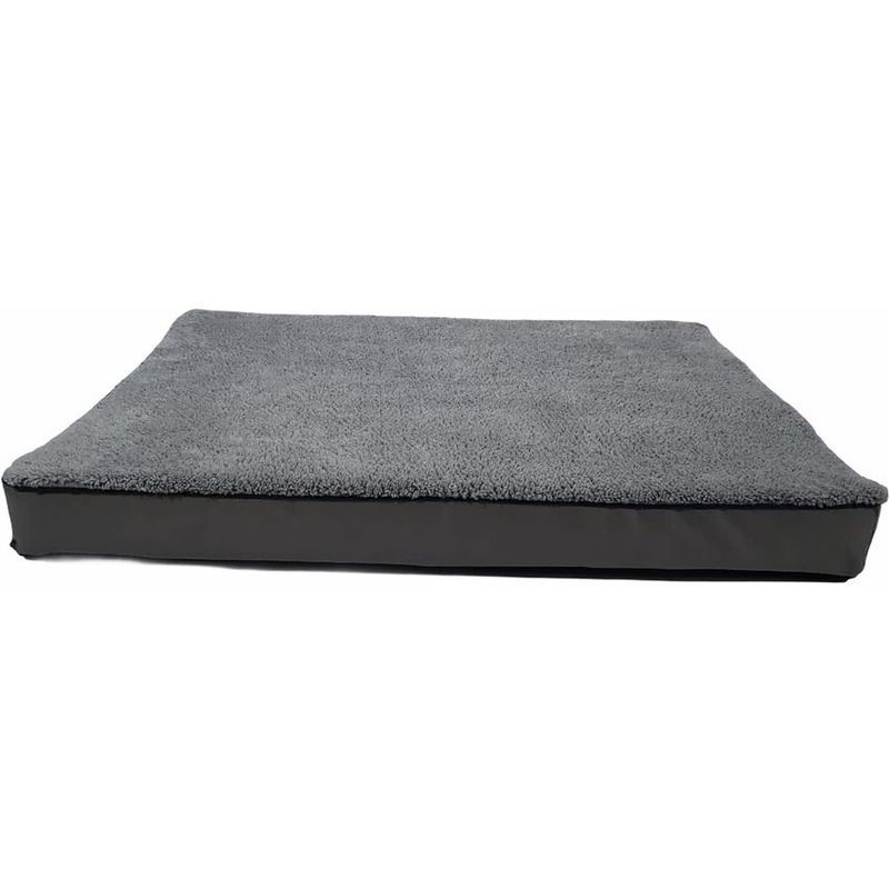 GENERICO - Cama ortopedica antiestres para perro -gris T M