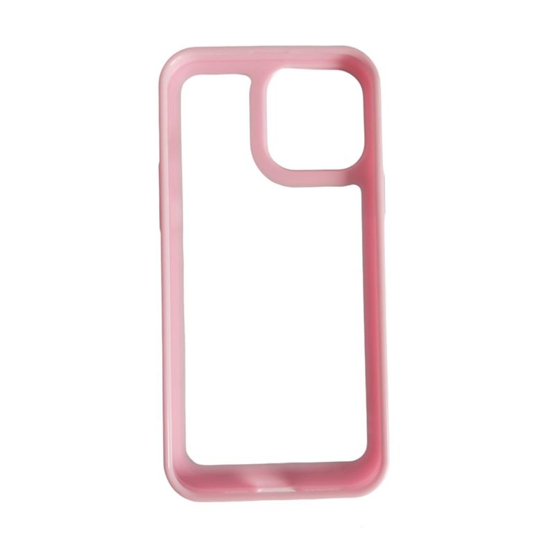PYX - Estuche Antigolpes Compatible iPhone 13 Pro Max Rosado