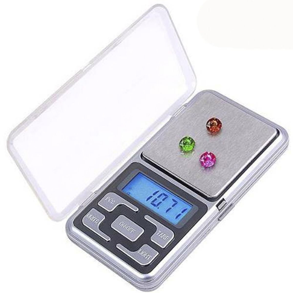 GENERICO - Gramera Bascula Diamantera Pesa Digital De Precisión Pesa 0.01 Gm Hasta 500 G