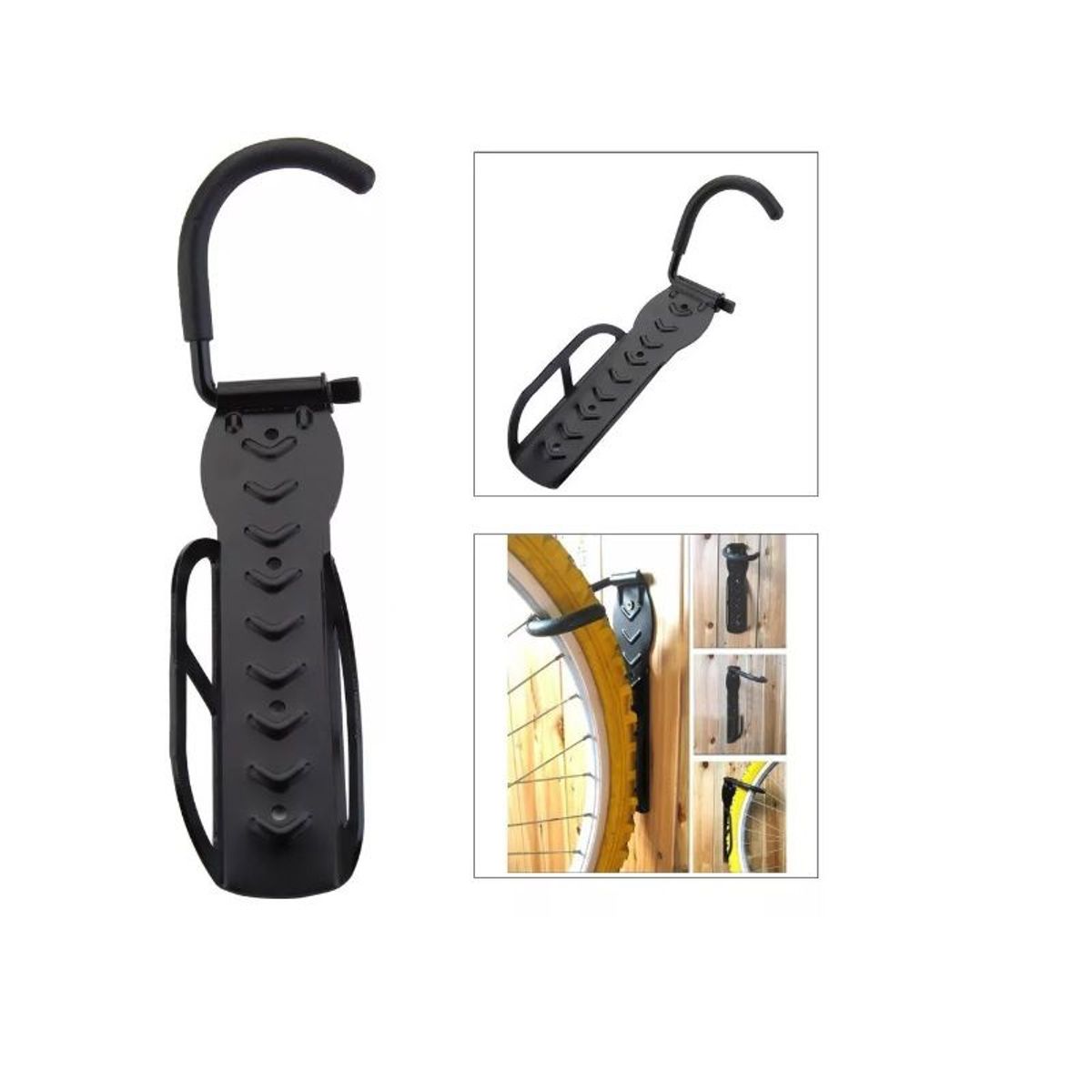 GENERICO - Soporte Para Bicicleta Gancho Colgador en Pared