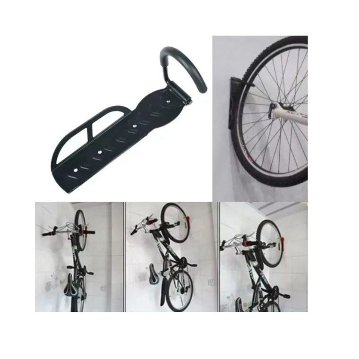 GENERICO - Soporte Para Bicicleta Gancho Colgador en Pared