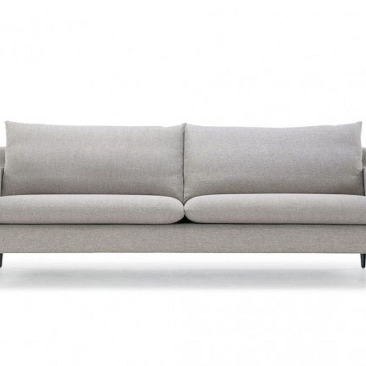 SOFA MARKET - Sofa Kona 3 Puestos Tela Gris Claro