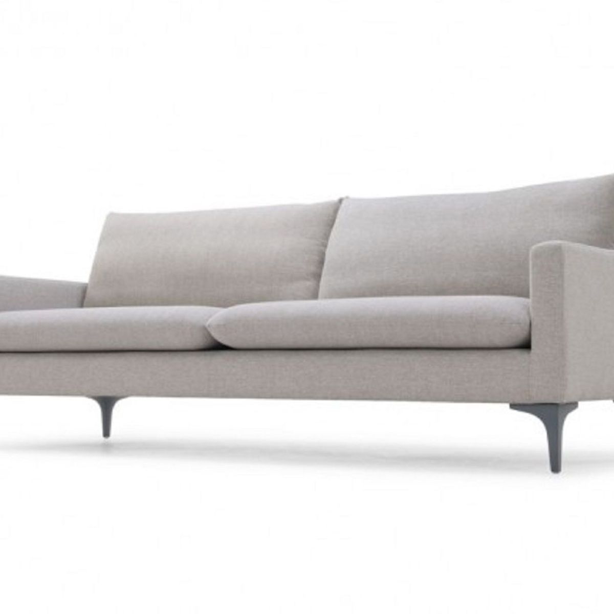 SOFA MARKET - Sofa Kona 3 Puestos Tela Gris Claro
