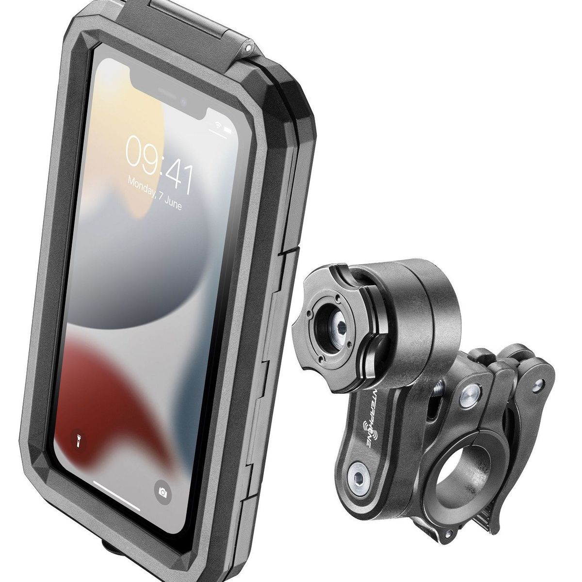 INTERPHONE - SOPORTE DE CELULAR UNIVERSAL QUIKLOX ARMOR PRO 65