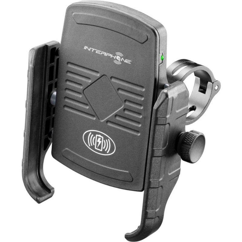 INTERPHONE - SOPORTE DE CELULAR UNIVERSAL CRAB WIRELESS CON CARGA INALÁMBRICA