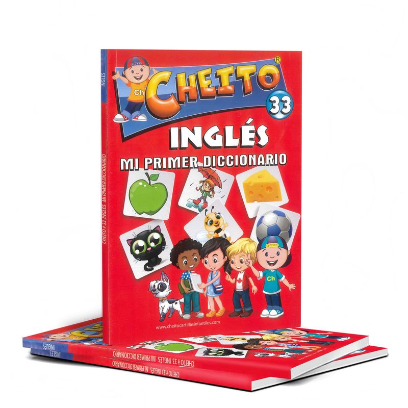 BOOKS - Cartilla Libro Cheito Ingles Mi Primer Diccionario Niños