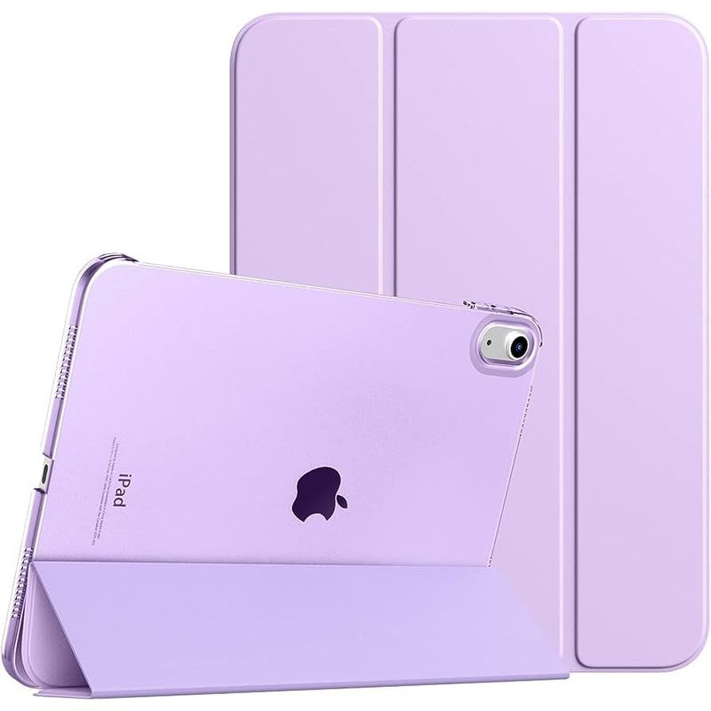 GENERICO - Smart Case Flip Cover para Ipad 10 Décima Generación 10.9' Lila