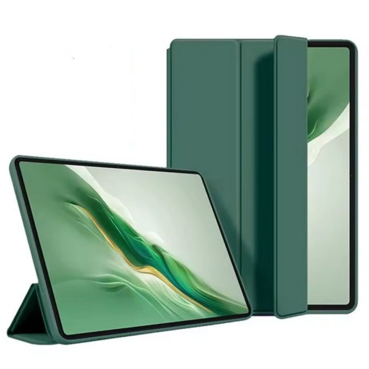 GENERICO - Smart Case Flip Cover para Ipad 10 Décima Generación 10.9' Verde Pino