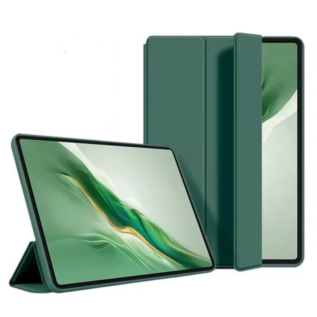 GENERICO - Smart Case Flip Cover para Ipad 10 Décima Generación 10.9' Verde Pino