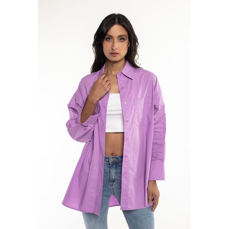 DREAMER - Camisa Larga Oversize Para Mujer