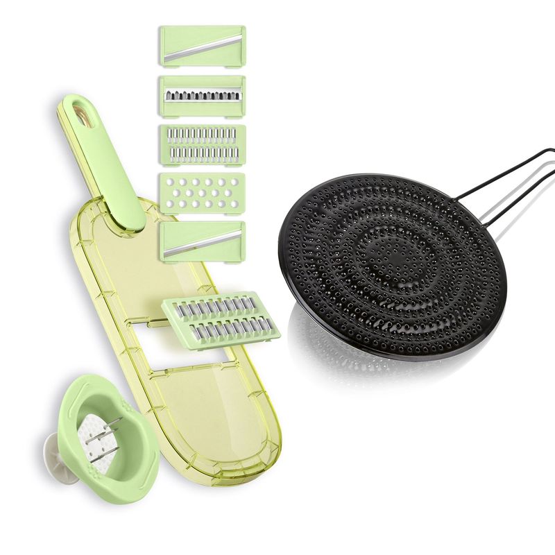 CHEF MASTER - Combo rallador cocina 6en1  Disco Mágico