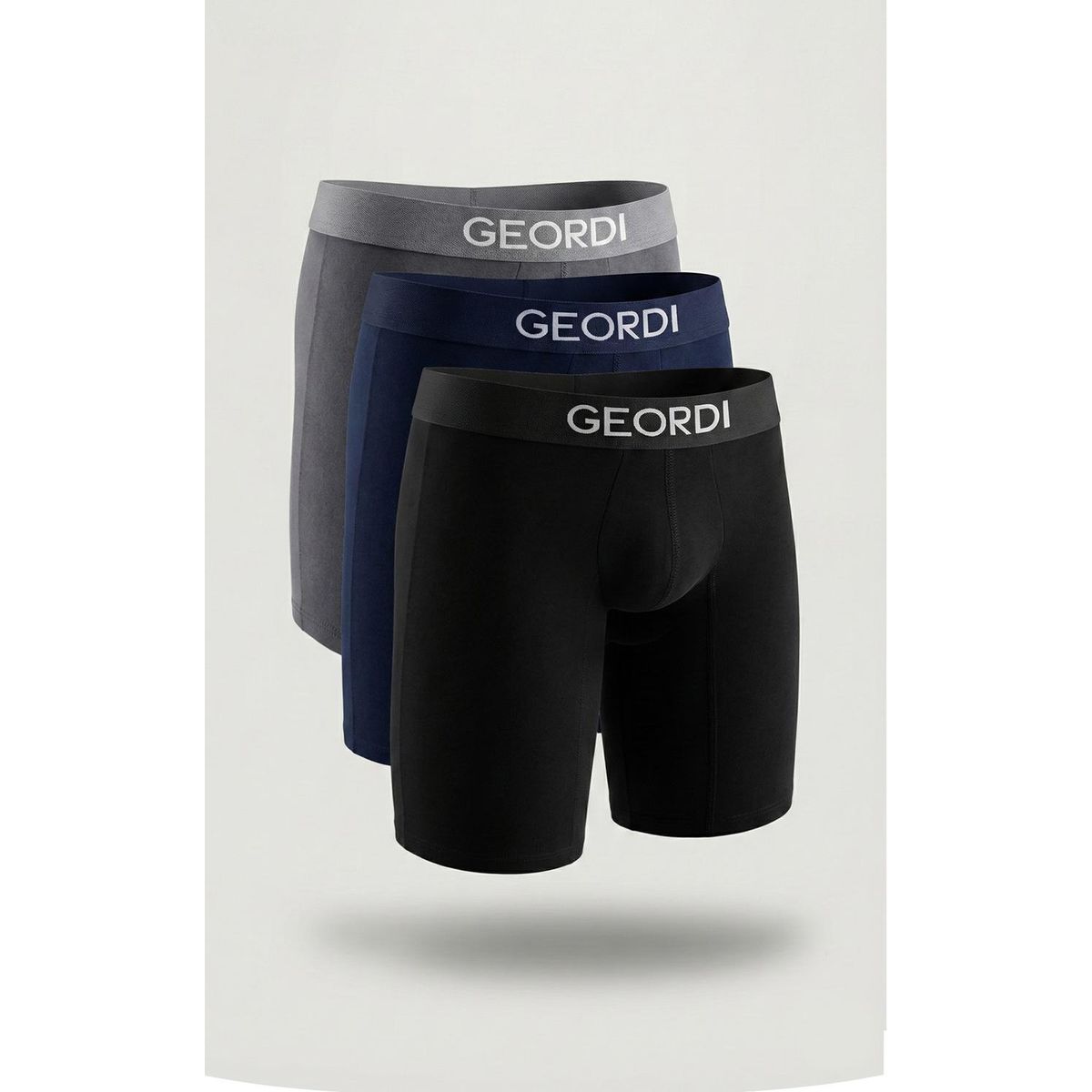 DIANE & GEORDI - Bóxer largo (Pack X3)(5083) - Multicolor