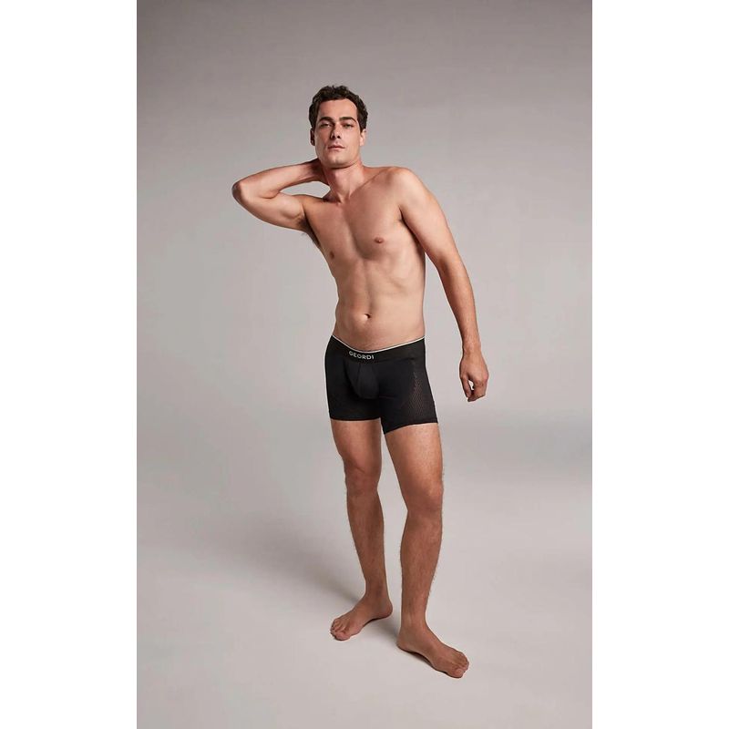 DIANE & GEORDI - Bóxer medio (GG01L6) - Negro