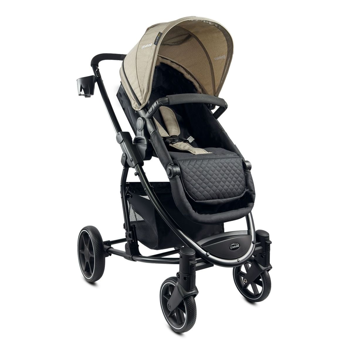 BEBESIT - Coche Moises Para Bebé Prima Bebesit Beige