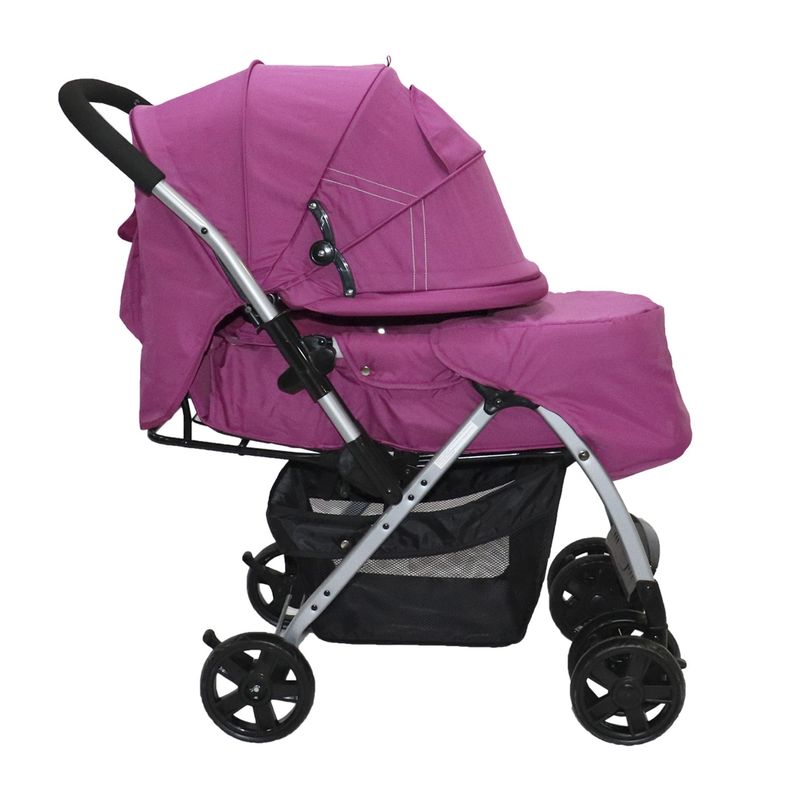 EBABY - Coche Cuna Reversible Para Bebé Blake Ebaby  Rosa