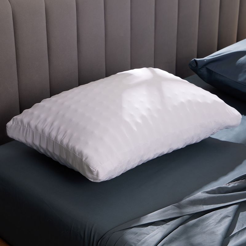 DISTRIHOGAR - Almohada Soft Massage Espuma Sensación Relajante 40 x 60 cm