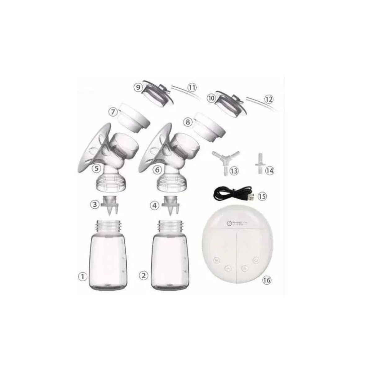 BABIES AND KIDS - Extractor De Leche Eléctrico Doble Real Bubee