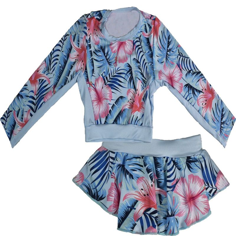 MUNDO BEBE - Vestido De Baño Para Bebe Niña.