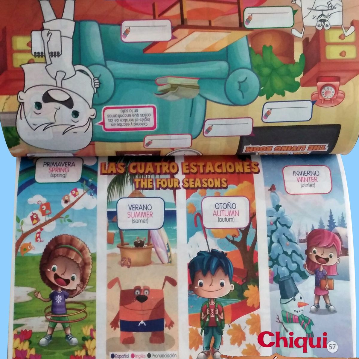 BOOKS - Libro Cartilla Chiqui Ingles Inicial Para Niños