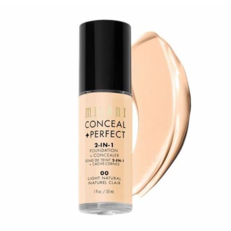 MILANI COSMETICS - Base Matte 2 en 1 Milani 00-Light Natural