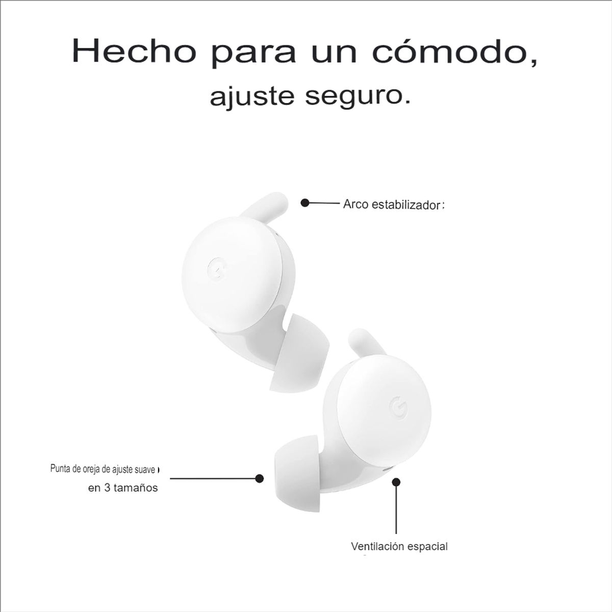 GOOGLE - Audífonos Bluetooth Google Pixel Buds Serie A Con Cancelacion de Ruido