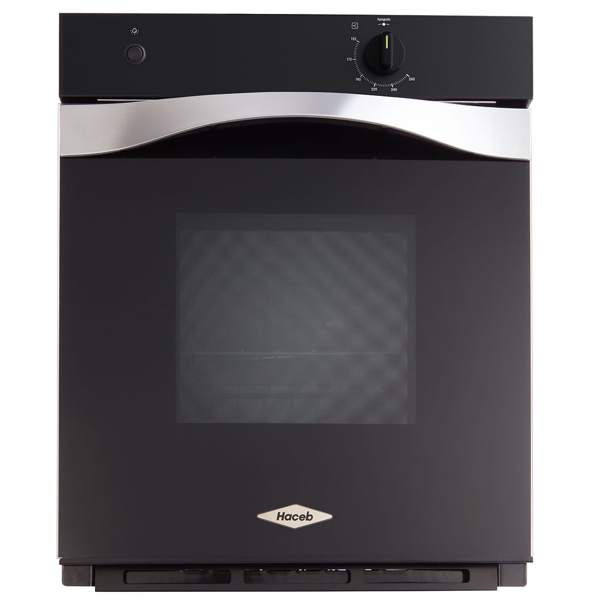 HACEB - Horno a gas natural 50 cm negro Haceb
