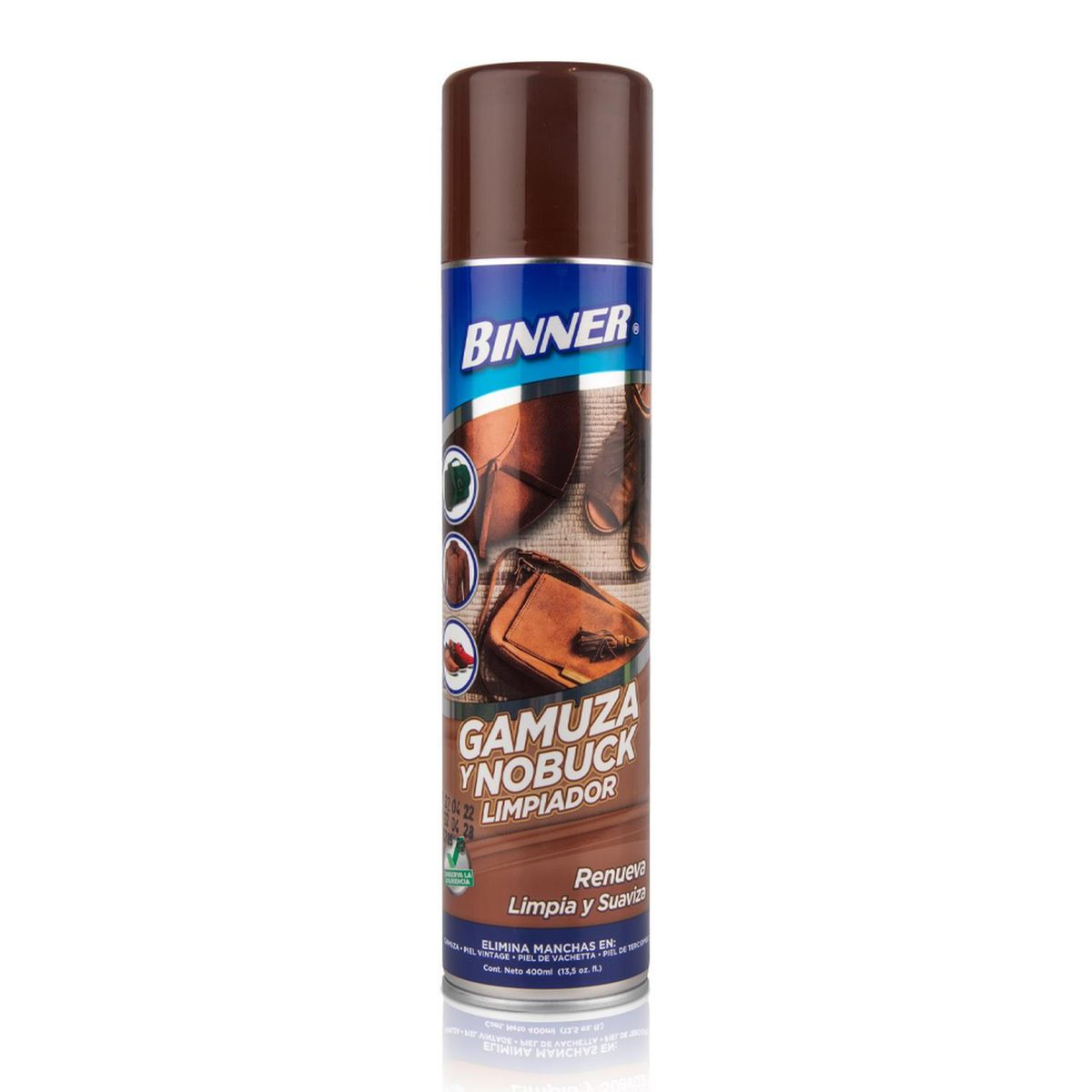 BINNER - Limpiador de Gamuza y Nobuck BINNER 400ml