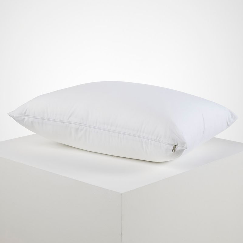 DISTRIHOGAR - Almohada Duplex Soporte Graduable Algodón 50 x 70 cm