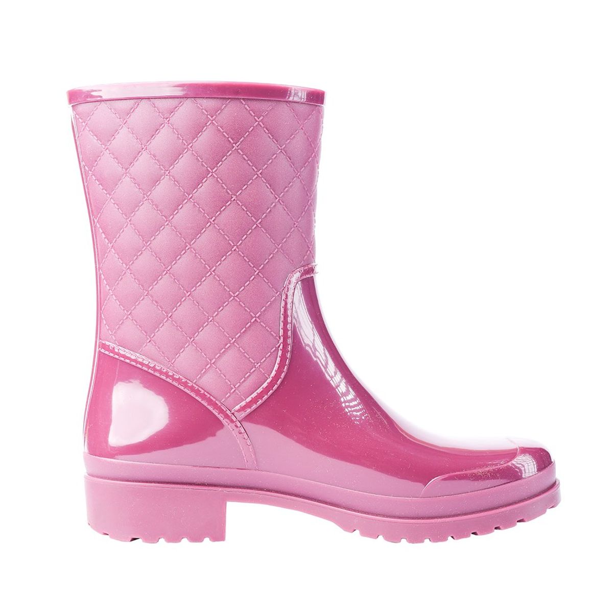 IDECAL - Bota de Lluvia Impermeables Mujer IDECAL Melissa Fucsia.