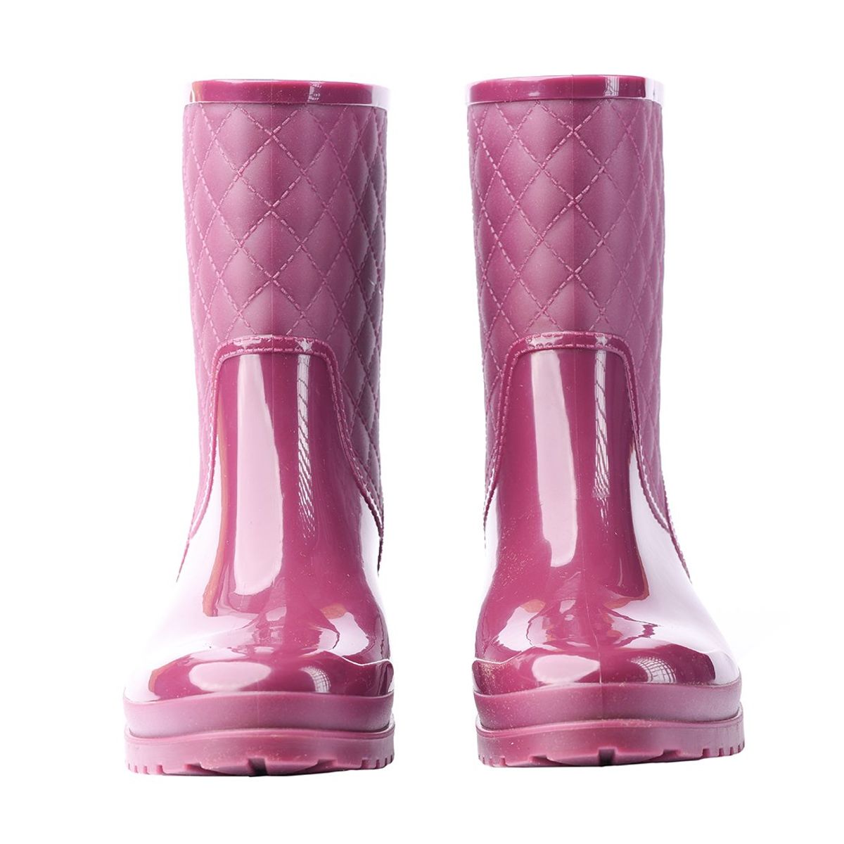 IDECAL - Bota de Lluvia Impermeables Mujer IDECAL Melissa Fucsia.