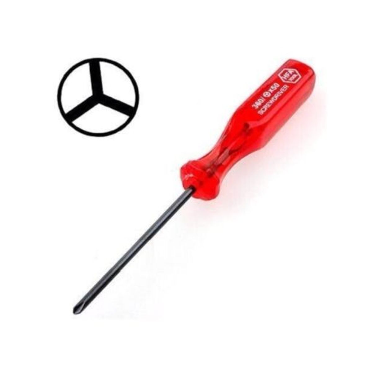 GENERICO - Destornillador Triwing 3 puntas para Nintendo Switch Joycon Gameboy.