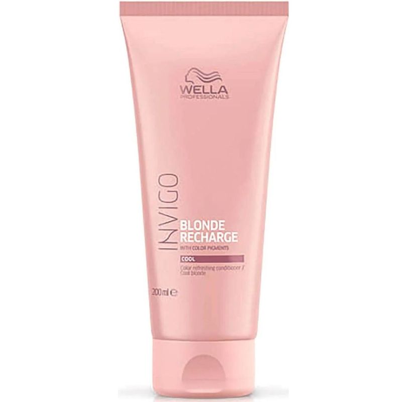 WELLA - Acondicionador Invigo Blonde Recharge 200 ml