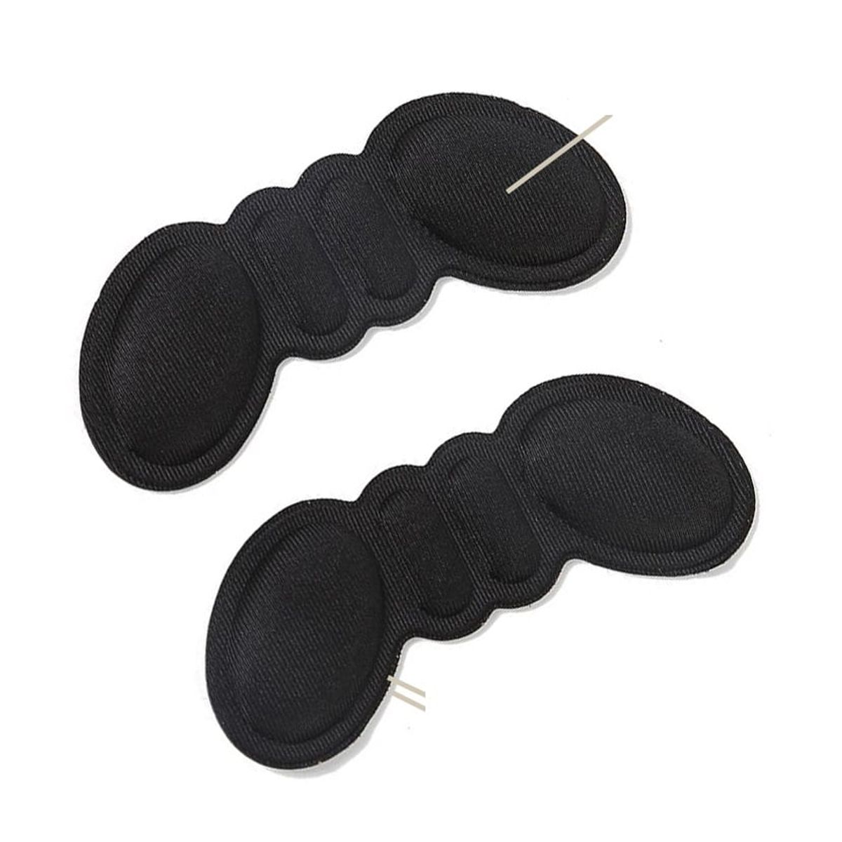 GENERICO - Almohadillas talón tacón zapato mujer hombre algodón color negro