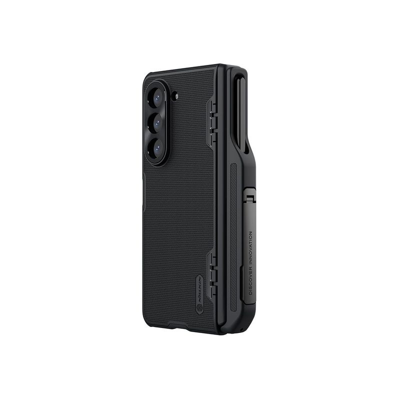 NILLKIN - Funda Super Frosted Shield Fold Compatible con Sam Z Fold5 Negro
