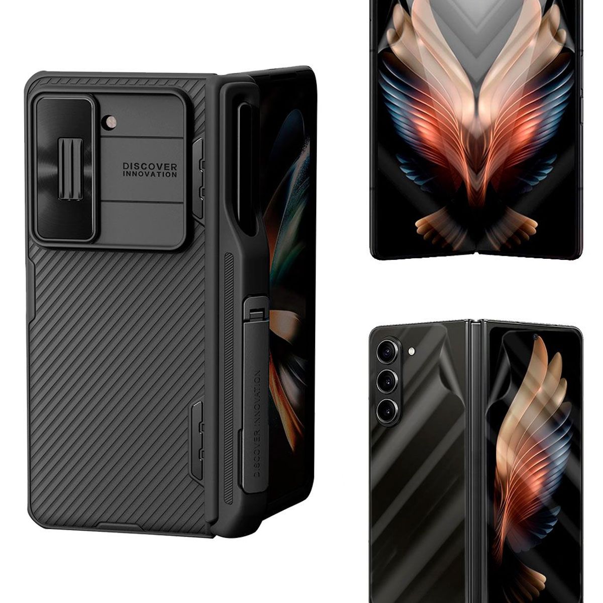 NILLKIN - Estuche Nillkin Camshiel Fold Compatible con Sam Galaxy Z Fold5 yProt