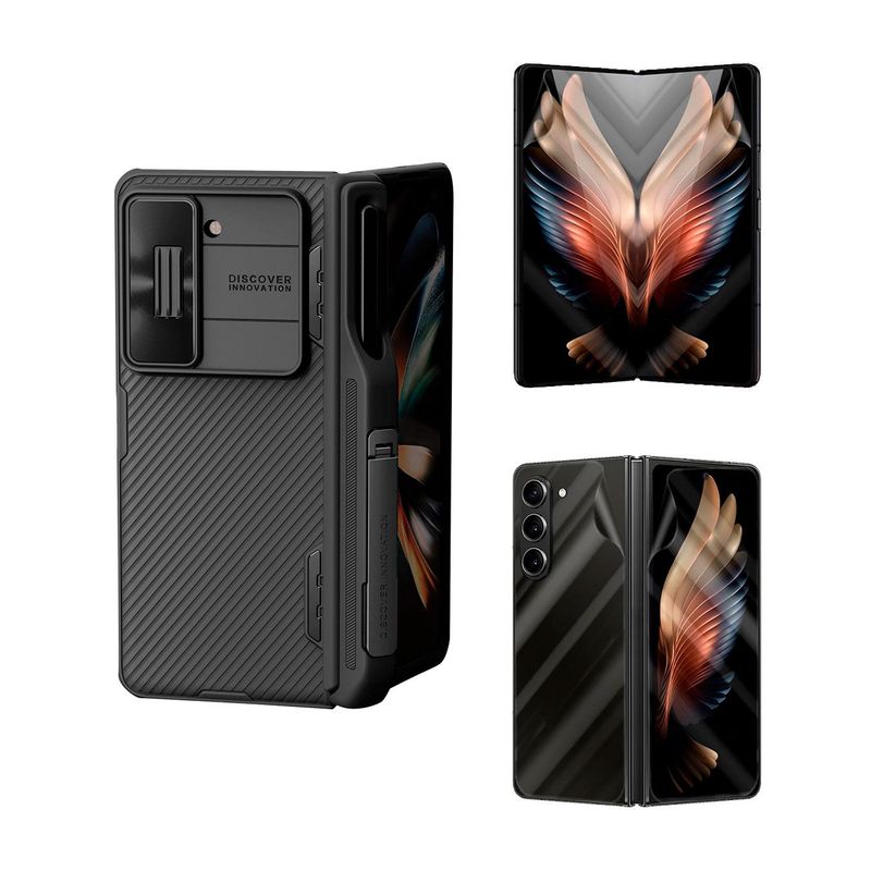 NILLKIN - Estuche Nillkin Camshiel Fold Compatible con Sam Galaxy Z Fold5 yProt