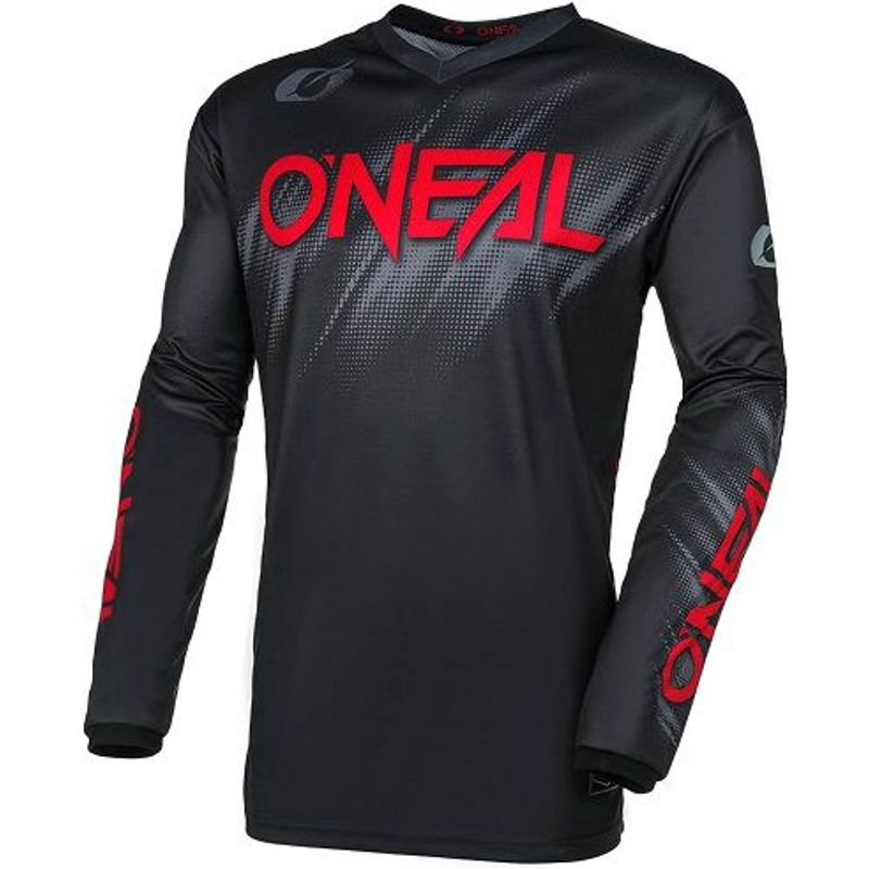 O'NEAL - JERSEY ELEMENT VOLTAGE V24 NEGRO ROJO TALLA M