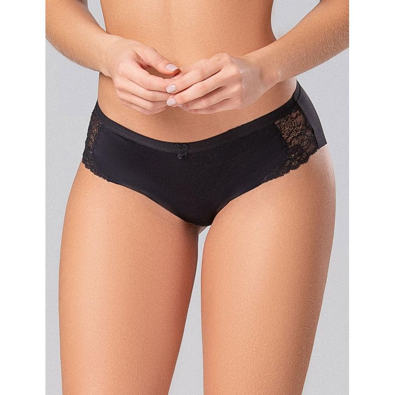 DIANE & GEORDI - Panty cachetero invisible  020360 - Negro_.