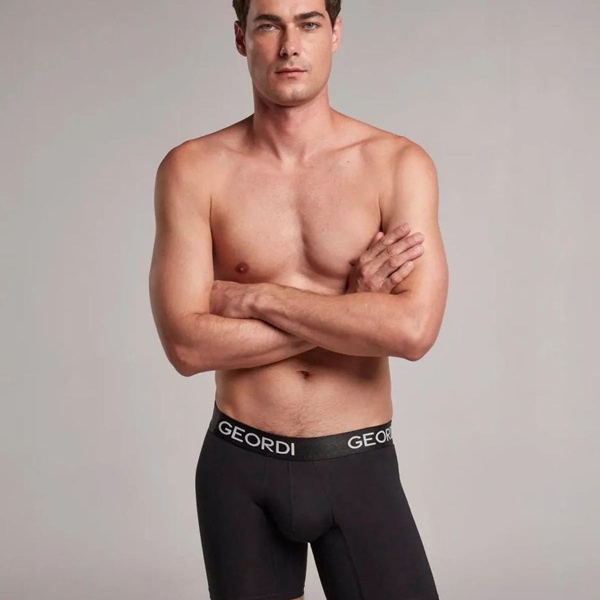 DIANE & GEORDI - Bóxer largo (5083) - Azul oscuro