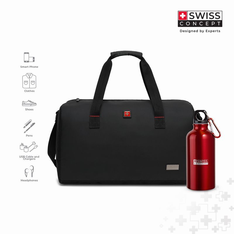 SWISS CONCEPT - MALETA SWISS CONCEPT TRAVEL MONT FORT OBSEQUIO TERMO EN ALUMINIO