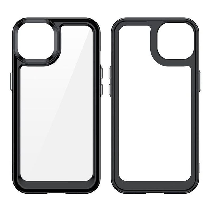 PYX - Estuche Antigolpes Compatible iPhone 13 Pro Max Negro