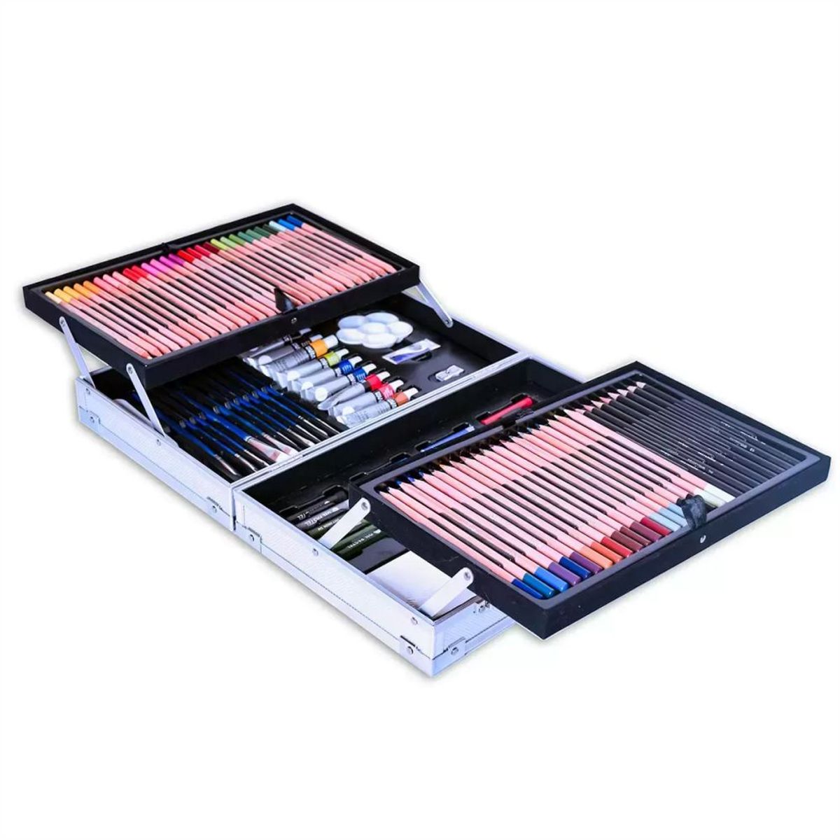 GENERICO - Set De Artes Profesional Para Niños Kit De Pintura 145 Pcs