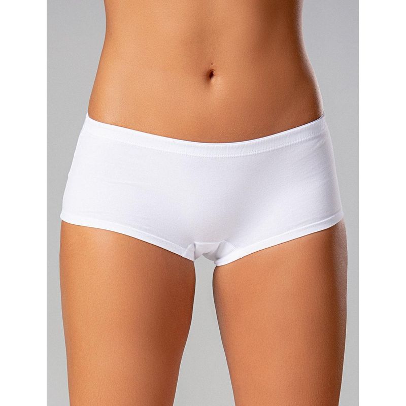DIANE & GEORDI - Panty Cachetero Algodón 6559 - Blanco