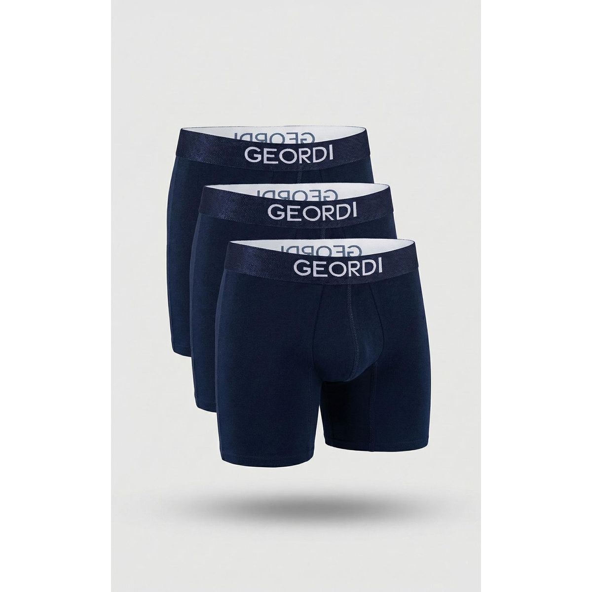 DIANE & GEORDI - Bóxer medio (Pack X3)(5082) - Azul oscuro