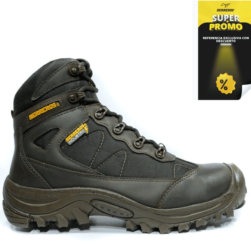 HERREROS - Bota Hombre Seguridad -Herreros- Iron Jack Café
