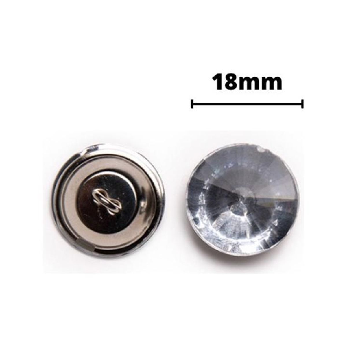 DIMATEX LEON - Botón Capitoné Diamante 18mm X25un Tapicería De Muebles