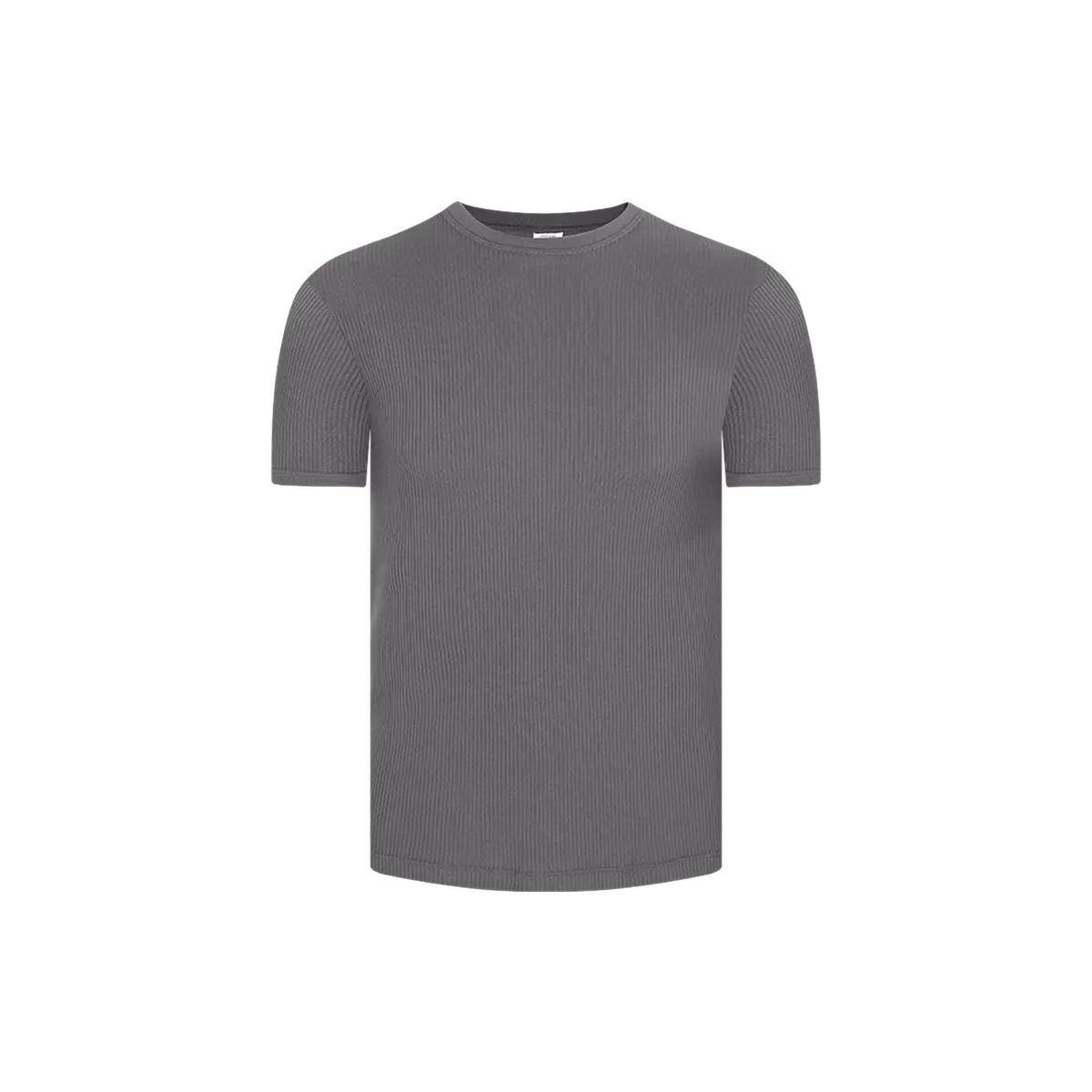 DIANE & GEORDI - Camiseta cuello redondo acanalada 2256 - Gris