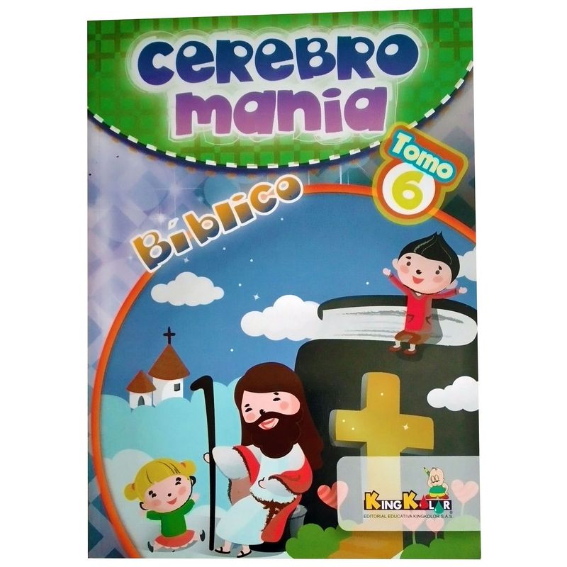 BOOKS - Libro Cerebromania Bíblico Mas De 80 Pasatiempos Bíblicos